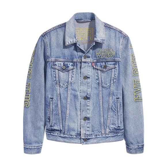 LEVIS Limited Edition Star Wars Denim Jacket - Picture 1 of 10